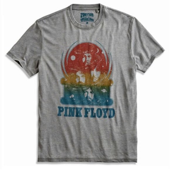 Lucky Brand Pink Floyd Concert Series rock Official T-Shirt M NWT - Picture 1 of 3
